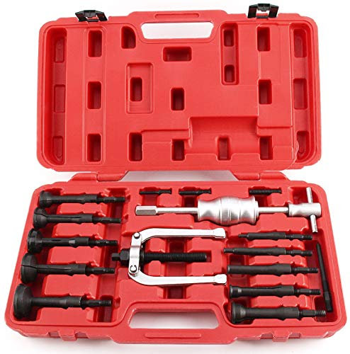 JOMAFA - EXTRACTOR DE RODAMIENTOS INTERIORES 16 PIEZAS | Con martillo deslizante | Sacar rodamientos ciegos