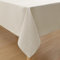 Homaxy Leinenoptik Tischdecke Abwaschbar Lotuseffekt Eckig 140 x 200 cm Tischtuch Leinendecke Wasserabweisend Tafeldecke Tischwäsche Fleckschutz, Beige