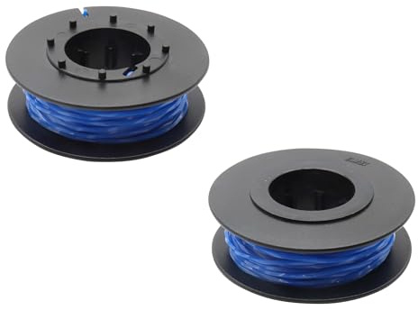 SECURA 2x Fadenspule kompatibel mit WOLF GARTEN GT 844XC 840 RQ 400 4001 F4 Rotomat 7115080 RQ-F4