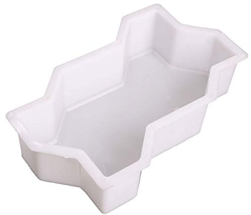 SXCXYG Pflasterformen für Beton 2 Stück Betonform Pavement DIY Kunststoff-Pfad-Hersteller-Form Pflaster Cement Brick Die Steinstraße Pflasterformen Werkzeug for Gartendekoration