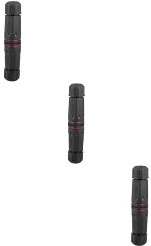 DOITOOL 3piezas Conector Eléctrico De Pines Para Luces Led Exteriores Conector Rápido De Duradero Para Jardín y Granja