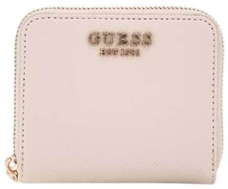 GUESS SWZG8500137BON LAUREL SLG SMALL ZIP AROUND Women BONE Size One Size