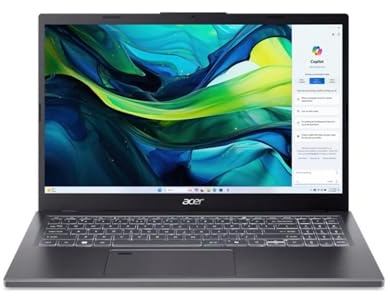 Acer Aspire 15 A15-61M - AMD Ryzen 5 8640HS / 3.5 GHz - Win 11 Home - Radeon 760M - 16 GB RAM - 512 GB SSD NVMe - 39.6 cm (15.6) (NX.J9DEG.007)(4711121785443)