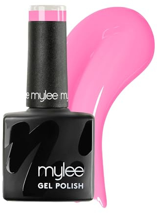 Mylee Gel Nail Polish 8ml [Stand By Me] - UV/LED Soak-Off Nail Art Manicure Pedicure for Professional, Salon & Home Use [Pink Range] - Long Lasting & Easy to Apply