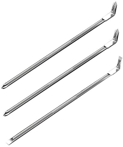 3PCS 90 Degree L-Type Double Ended Screwdriver Set 90 Degree Screwdriver Wrench (Slotted Phillips) Low Profile Screwdriver Ultra hort Right Angle Offset Screwdriver Bit Suitable for Tight Spaces