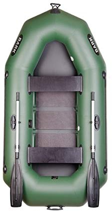 BARK B-250 B-250C B-250CN 2.5 m 250 cm Schlauchboot für 2 Person Paddelboot Ruderboot Motorboot Angelboot Heckspiegel Lattenboden e-Motor Professionelle Ausführung (B-250C Lattenboden)