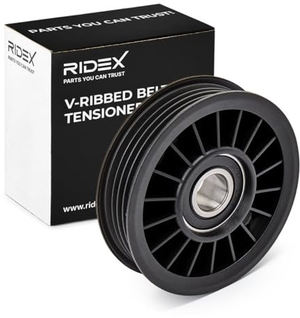 RIDEX 310T0004 Spannrolle Keilrippenriemen Kompatibel mit AUDI A4 Limousine 8D2, B5 028145278J 028903315M