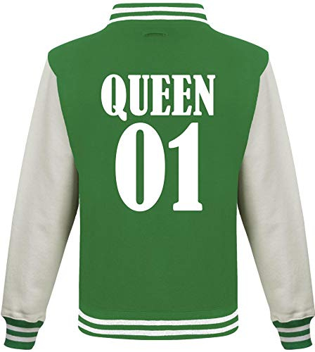 Shirtinstyle College Jacke, Jacket Retro Style, mit Wunschnamen und Wunschnummer, Baseball Look, Partner, Familie, Freunde