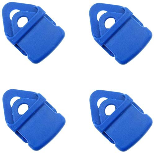 SPFIX BO-Camp/Isabella Set 4 Clips für Fußmatten Vorzeltteppiche Campingteppich Zeltboden Zeltplane Spanner