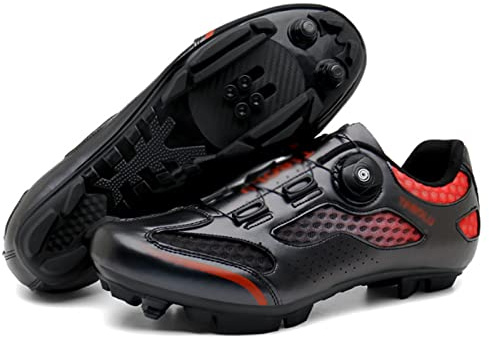 Herren Damen Fahrradschuhe Sommer Straße MTB Fahrradschuhe Herren Damen Indoor Outdoor Bike Reitschuhe,MTB-Black-38