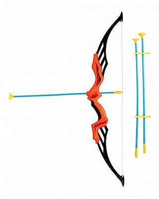 PNJB Toy Arrows Set, With Bow Suction Cup – Real Action Shooting, Durable, Portable Playset, Practice Outdoor Toys Archery Set For Children, Age 3+, Improves Kids Skills Overall