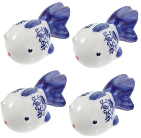 Alipis 4pcs Floating Ornament for Aquarium Fish Tank Ornaments Realistic Fish Statue Decorative Tank Accessory