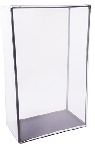 Gabbia Ampio Spazio, Ampio Tubo in PVC Alto Terrario a Rete per Esterni Terrari Stabili 16,5 X 29,9 48 Pollici Chiusura per Insetti