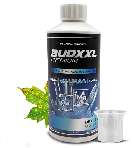 BUDXXL CalMag Calcium Magnesium Grow Dünger für Pflanzen gegen Mangelerscheinungen (500ml)