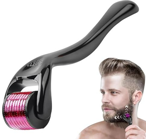 DWFEYOI 0.5mm Derma Roller, Dermaroller Cabello, Profesiona Derma Roller Mincroneedling para cara y cuerpo, Dermaroller Facial Para Antiedad y Cabello