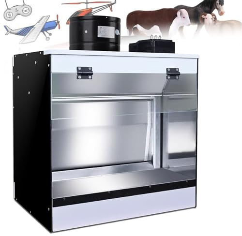 Airbrush-Spritzkabine, tragbare Airbrush-Spritzkabine und -Absaugung, mit Wasserfall, mit Wasservorhang-Abluftsystem, zum Lackieren von Modellen, DIY-Kunsthandwerk,58x50cm