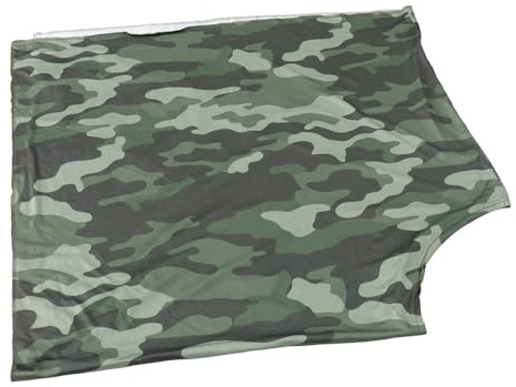 ORFOFE Châle D'allaitement Facile à Mettre et Enlever en Coton Absorbant Motif Simple pour Jardin et Voyage des Mères Allaitantes