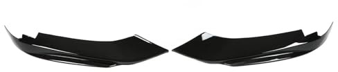 Mini Spoiler Wing 2 Stück glänzende Frontstoßstange Lip Spoiler Splitter passend für BMW 4er F32 F33 F36 für M für Sport 2014–2020 Heckspoiler