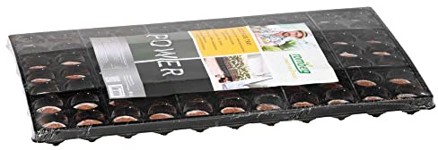 Romberg Coco Plug Tray | Quelltabletten mit optimiertem Steckloch für vereinfachte Aussaat | 52 x 33 x 3 cm