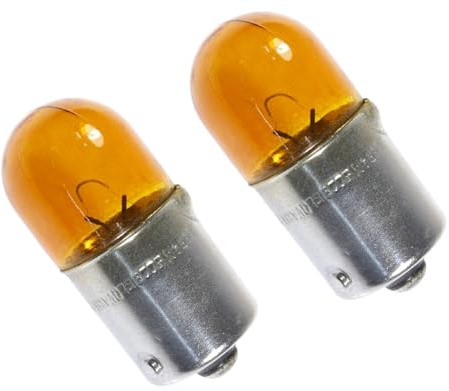 AMPOULE GRAISSEUR 12V 10W BA15S orange clignotant moto scooter gauche droit mobylette