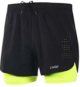 Lixada - Short De Course Laufshorts für Herren