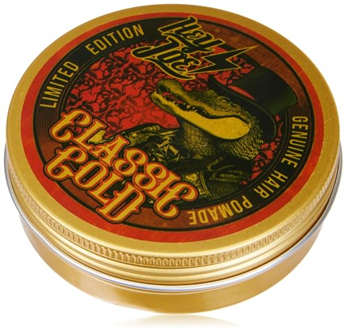 HEY JOE! - Genuine Hair Pomade Classic Gold | Gel per Capelli a Tenuta Forte - Contenitore da 100 ml