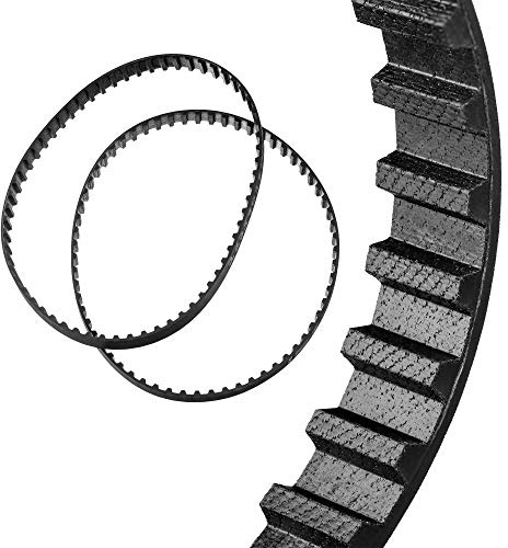 Sander Drive Belts Set Fits - Wen 6502 Disc Sander - High Strength Rubber Belts - Replacement Drive Belt - Made in the USA! - Toothed Drive Belt