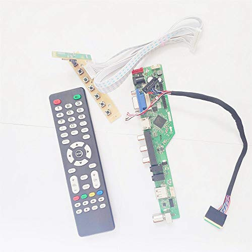 Für B173RW01 V0/V1/V2/V3/V4/V5 WLED LVDS 40-Pin Laptop Panel Display Controller Laufwerk Karte 1600 * 900 HDMI VGA USB AV RF TV DIY Kit (B173RW01 V.2)