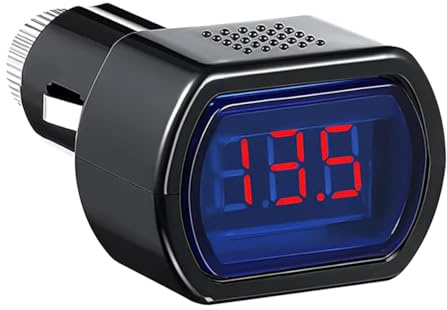 DollaTek DC 12V-24V LED Digital Auto Voltmeter Fahrzeug Spannungsmesser Monitor für Auto Motorrad LKW