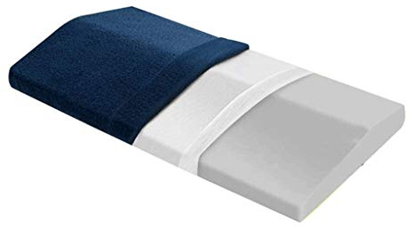 Taillenkissen, Anthrazit, Memory-Baumwolle, Rückenkissen, Taillenkissen, Schwangere Frauen, Kissen, Kopfkissen, Lendenkissen, Lendenkissen, Schlafkissen, Lendenwirbelsäule, Bandscheibenvorfall, Bett