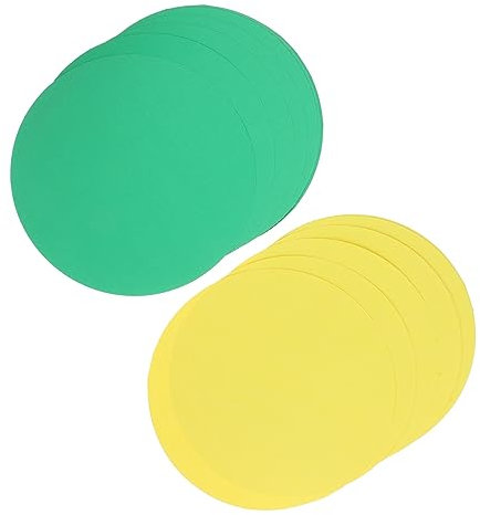 CORHAD 40blätter Blanko-malkarten Rundes Malpapier Spanplatte Dickes Papier Künstlermalpapier Kartenpapier Für Grußkarten