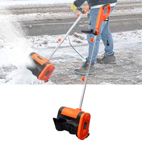 Poussoir à neige électrique sans fil Balayeuse à neige extérieure Balayeuse à neige pour routes scolaires Balayeuse à neige à brancher 220 V Souffleuse à neige