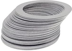 AHTUJGN LYFeng-Arandelas Planas M32-M50 Espesor de cuña 0.2 mm de Acero Inoxidable de Acero Inoxidable Junta de Ajuste de Alta precisión de Alta precisión, Suave y Duradero(25x35x0.2 (10Pcs))