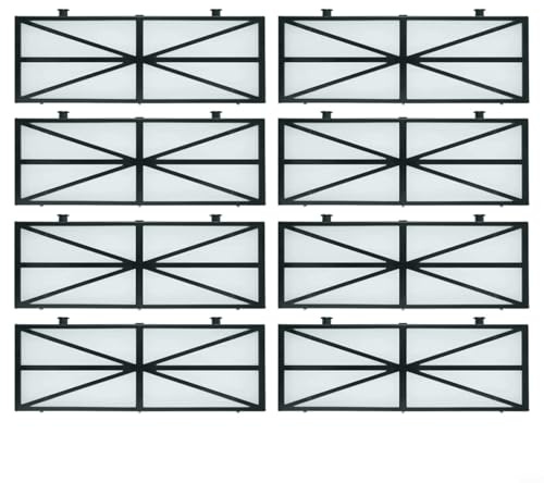 EffiFish 9991407-R4 Poolreiniger-Filter, für Dolphin M400 M500 für DX3 Roboter-Poolreiniger, Ersatzteile, 2/4/8 Stück (8 Stück)