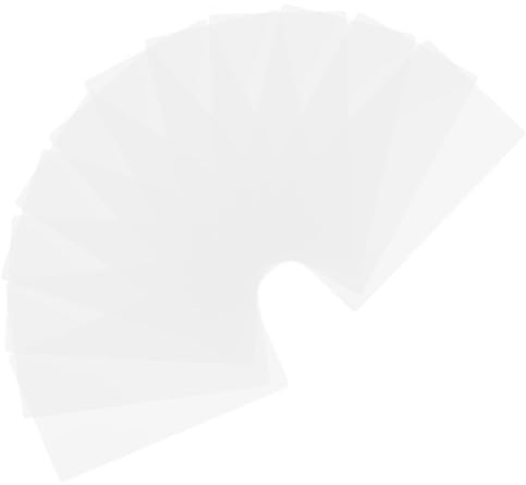 JOINPAYA Lot de 12 Planches à Dessin Transparentes en Pvc Résistantes la Chaleur, Accessoires pour Stylo 3d, Gabarits de Modèles 3d pour Garçon et Filles, Tableau Créatif pour Projets