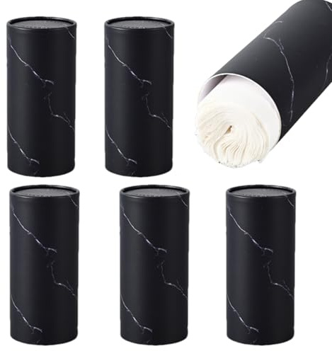 Soporte para pañuelos pàra automóvil - 6 Paquetes de Cilindro pa?a pàñuèlos parä aùtomóvìl, Conveniente, contenedor p?ara dè p?añue?os | Organizador d?e servilletas p?ra Coches, Viajes, c