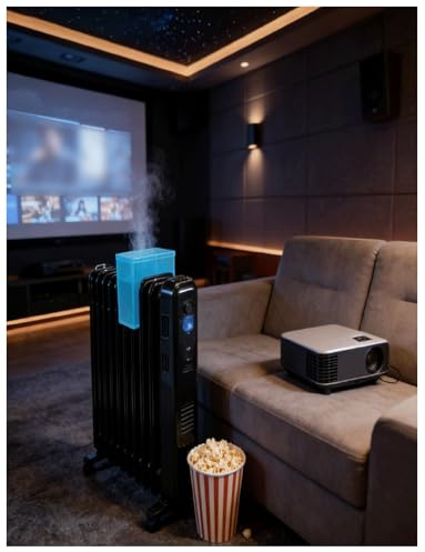 Umidificatore per termosifoni ad olio, grande capacità, non richiede elettricità, evaporativo per camera da letto e soggiorno