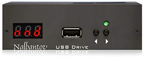 Nalbantov N-Drive 1000 un emulador de disquetera USB para Ensoniq SD-1 + OS 4.1