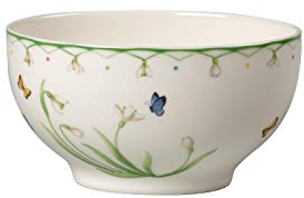 Villeroy & Boch Colourful Spring Ensaladera/Fuente De Servir Verde, Apto Para Lavavajillas, Apto Para Microondas, Cuenco De Sopa, Pascua Decoración, Decoración De Pascua, Premium Porcelain