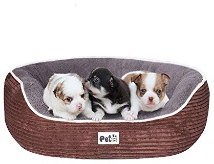 ITODA Haustierbett Hunde Schlafplatz Anti Rutsch Hundebett Haustier Schlafsofa Flauschig Hundematte Hundeschlafplatz Waschbares Tierbett Weiches Katzenbett Warme Tiermatratze für Hunde Welpen Katzen