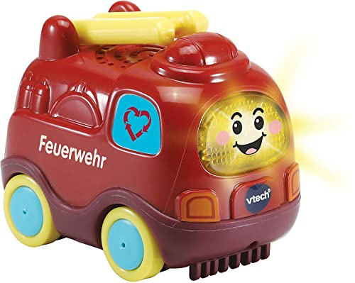 VTech TUT TUT Baby Flitzer Feuerwehr - Bio-Kunststoff Spielzeugauto