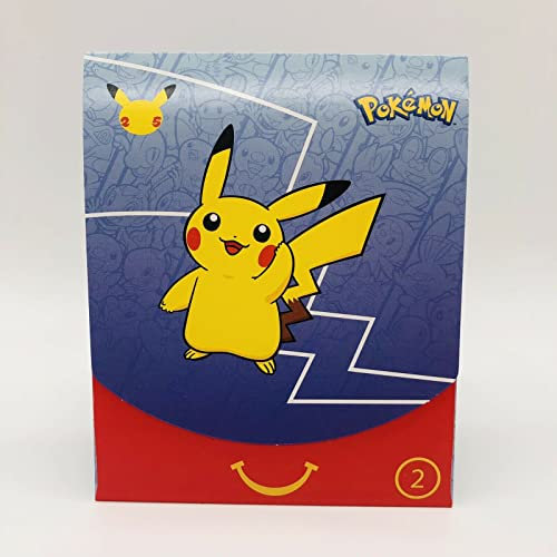 McDonald's PKM Promo Booster 2021 | Pokemon Karten deutsch | 4 Karten & Überraschung | zufällige Auswahl | 1 STK.