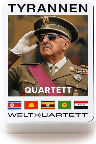 WESTCRAFT Game Quartet Cards Quartet Game Tyrants I-IV Vermin Mary Apparition Junk Food Plagues (Tyrants 1)