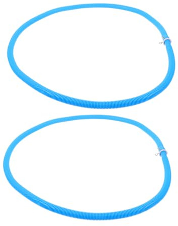 Uonlytech 2pcs Washing Machine Inlet Hose Pe Drain Hose Inner Flexible Extension for Efficient Water Supply and Drainage Laundry Rooms