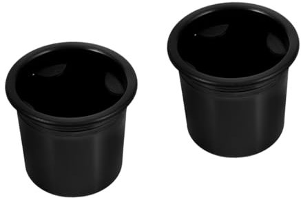 BUGUUYO 2pezzi Porta Tazza Per Auto e Camper Inserto Antisversamento Per Portabicchieri Accessorio Pratico e Facile Da Pulire Per Viaggi e Uso Quotidiano
