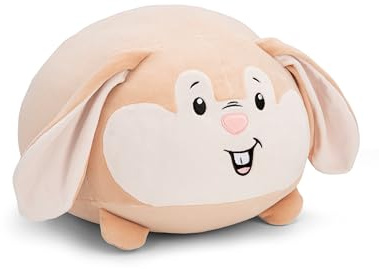 NICI Kuscheltier Chill-NICI Hase 30x34cm - beige - Stofftier aus weichem Plüsch, niedliches Plüschtier zum Kuscheln und Spielen, für Kinder & Erwachsene, tolle Geschenkidee - 61690
