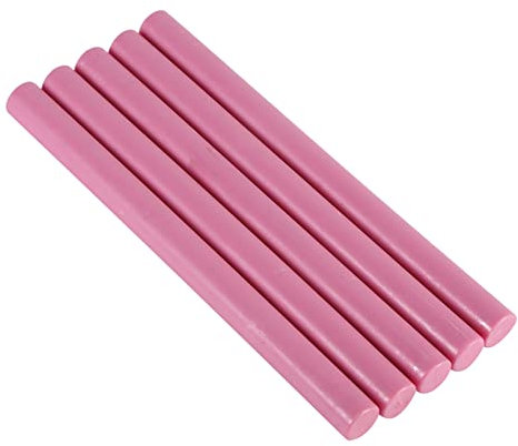 10 Farben, 5 Stück Siegelstempel-Wachsstäbchen zum Versiegeln von Vintage-Geburtstags- und Hochzeitskarten, geeignet für Geschenkverpackungen, Einladungen, Briefe (Pink)