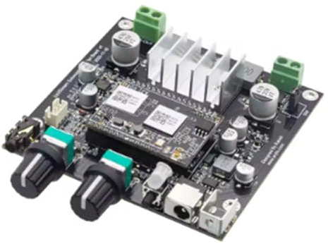 Fangxuee Amplificateur Multiroom WiFi Up2Stream Amp Sub avec Carte Amplificatrice Audio sans, 2.1 Canaux, Enceintes Subwoofer