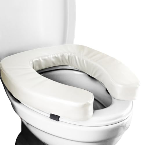 Toilettensitz Erhöher,Ergonomisch Wasserdicht Tragbar - Erhöhter Toilettensitz Für Senioren | Für Behinderte Schwangere Ältere Badezimmer Zuhause Reisen Krankenhaus Restaurant