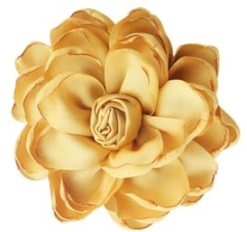 budiniao Hochzeits Corsage, Blumenbrosche, Satin Blumen Accessoire, Elegantes Geschenk für Freunde und Familie zu besonderen Anlässen, Haarspange, Haaraccessoire, Kleidung